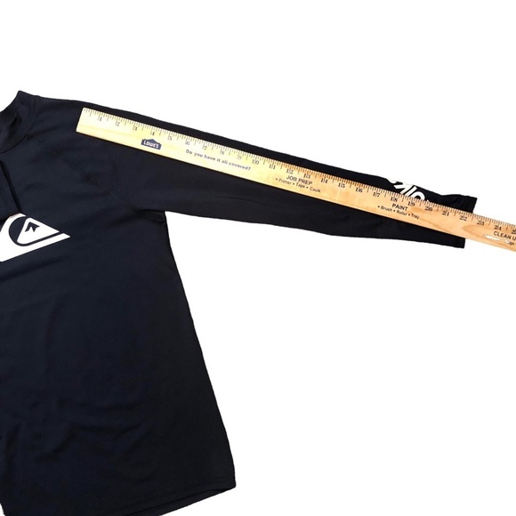 Quicksilver Surf Boys XL 16 Sun Swim long Sleeve Shirt 50+ UPF Sun Protection - Picture 4 of 7
